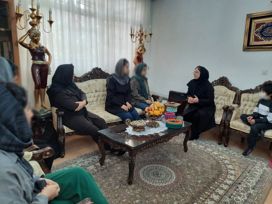 بازدید معاون سلامت اجتماعی بهزیستی گیلان از خانه کودکان و نوجوانان همای سعادت رشت