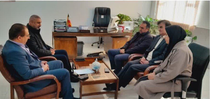 دلیجان انشست سرپرست اداره بهزیستی با سرپرست آموزش و پرورش شهرستان 