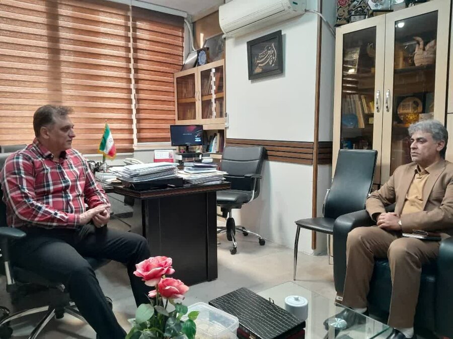 دیدار مدیرکل بهزیستی قم با مدیرکل دفتر کودکان و نوجوانان
