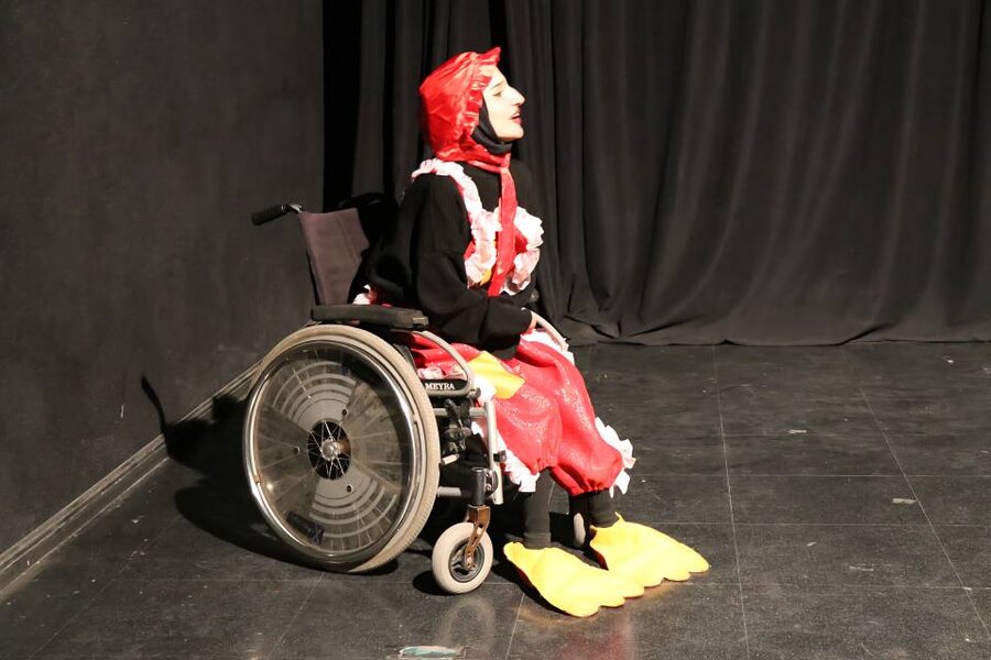 ادامه بازبینی آثار هشتمین جشنواره تئاتر افراد دارای معلولیت «طلوع» در استان زنجان