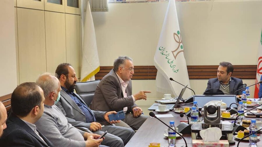 جلسه شورای سالمندان