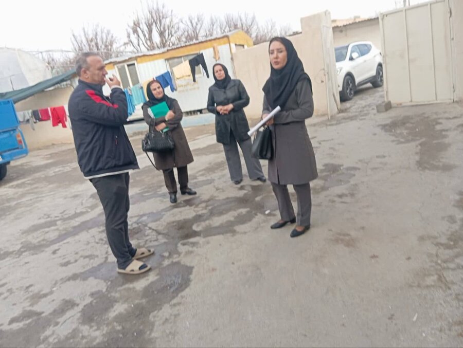 شهریار | بازدید ادواری از موسسه توانمندسازی و صیانت اجتماعی از بهبود یافتگان اعتیاد «امید رهایی پرواز»