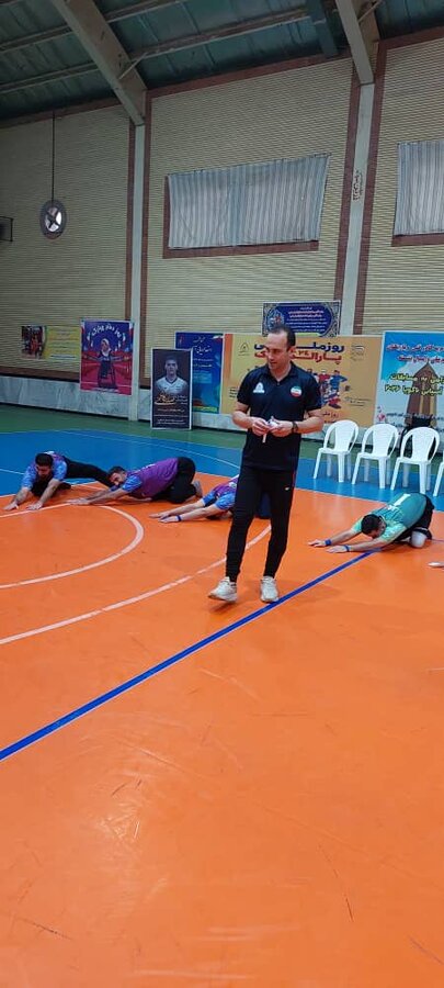 برگزاری هشتمین اردوی تیم ملی والیبال نشسته کشور در گنبدکاووس