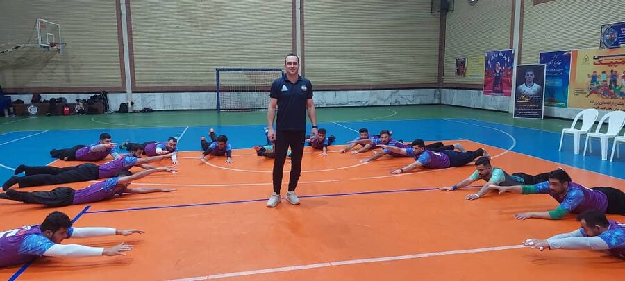 برگزاری هشتمین اردوی تیم ملی والیبال نشسته کشور در گنبدکاووس