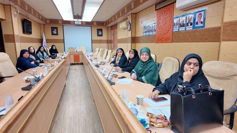 برگزاری نشست تخصصی مسئولان فنی مراکز مشاوره تحت نظارت بهزیستی استان قم 