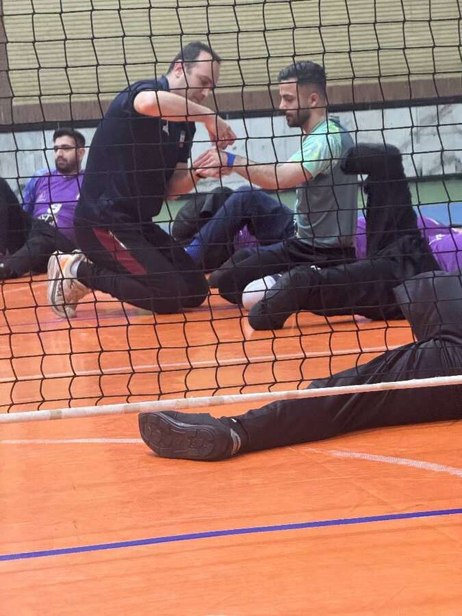 برگزاری هشتمین اردوی تیم ملی والیبال نشسته کشور در گنبدکاووس