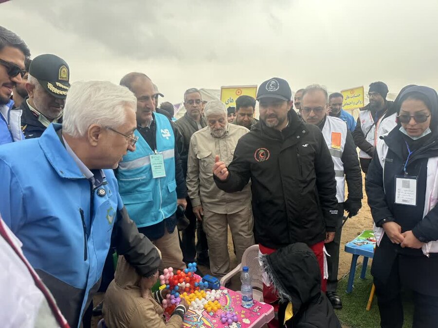  رزمایش تمام‌ عیار زلزله و سیل با حضور استاندار و حضور پر رنگ اداره کل بهزیستی خراسان شمالی