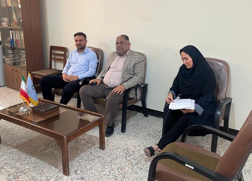 جاسک | نشست مشترک روسای بهزیستی و بنیاد مسکن انقلاب اسلامی جاسک