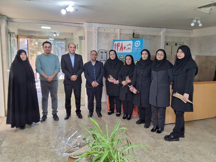 تجلیل مدیرکل بهزیستی از بانوان مشاور به مناسبت روز زن