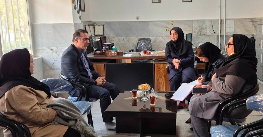 ملارد | بازدید تیم نظارت اداره بهزیستی از مراکز غیردولتی با توجه به آغاز فصل سرما