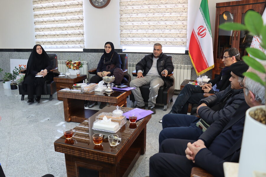 بازبینی آثار نمایشی بهزیستی استان اردبیل برای حضور در جشنواره تئاتر افراد دارای معلولیت طلوع