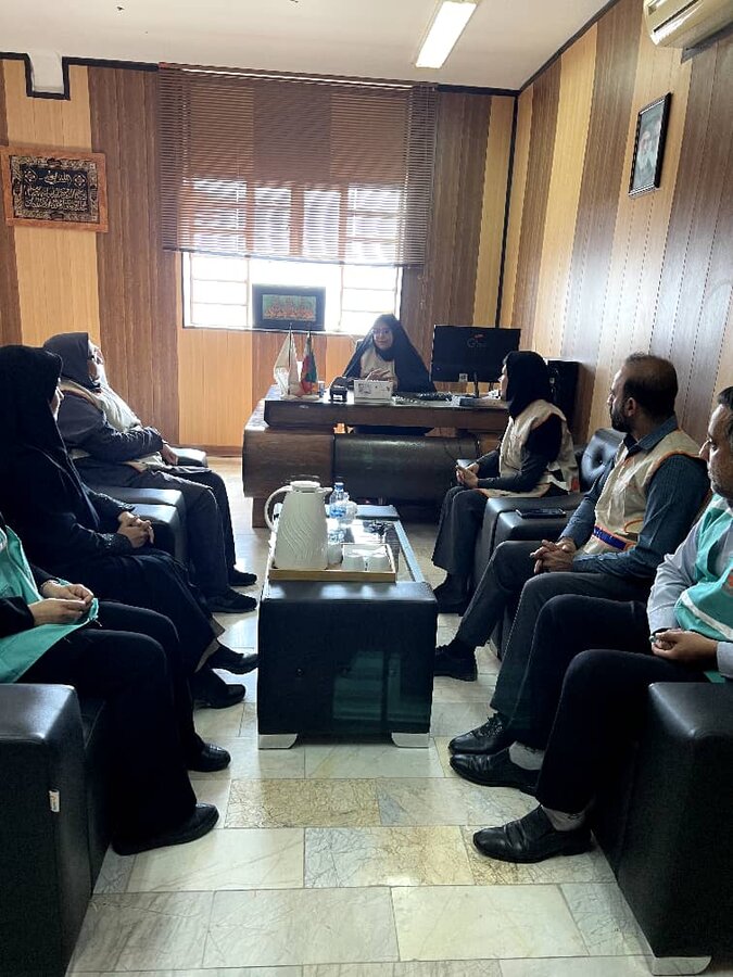 رودان | تشکیل جلسه مدیریت بحران بهزیستی شهرستان رودان 