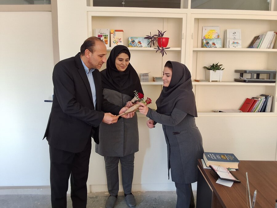 دیدار مدیرکل بهزیستی با دادیار مجتمع «شوق زندگی» به مناسبت روز زن