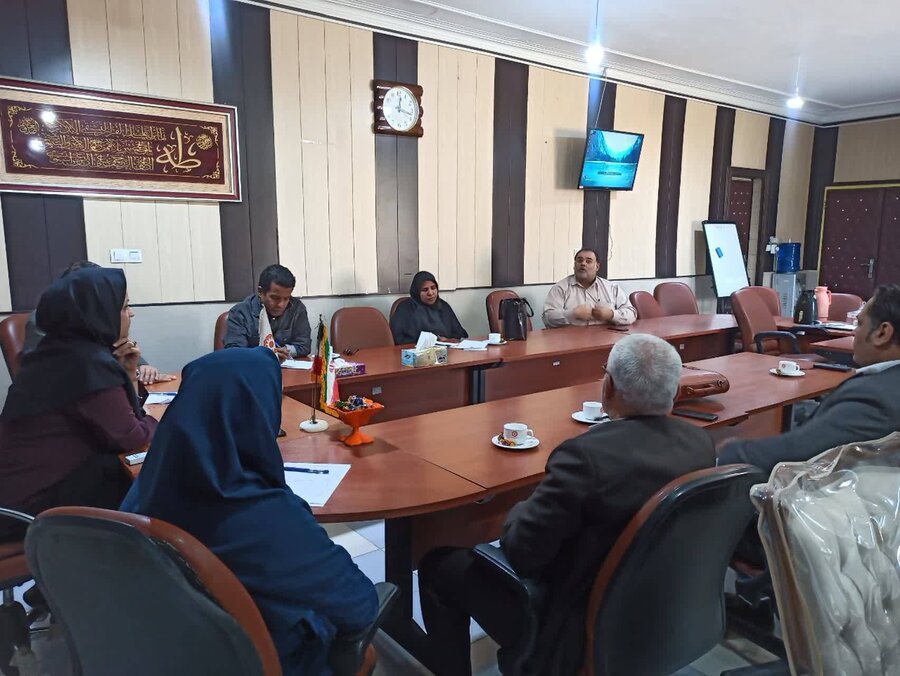 نشست شورای مشارکت‌های مردمی خرمشهر با حضور خیرین و مسئولان