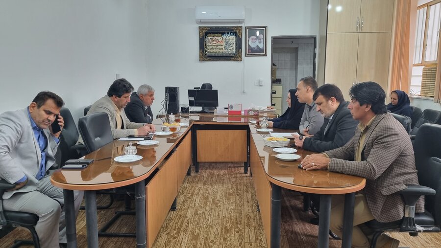 دیدار نماینده مردم بهبهان در مجلس شورای اسلامی با کارکنان بهزیستی