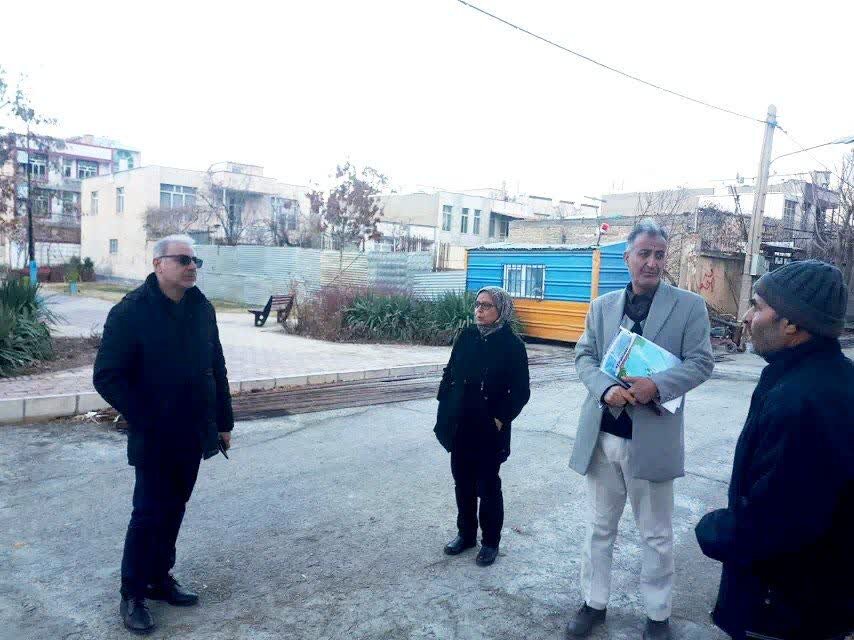 بررسی جانمایی پروژه های «شهر دوستدار سالمند» در محله شهرک فرهنگیان همدان