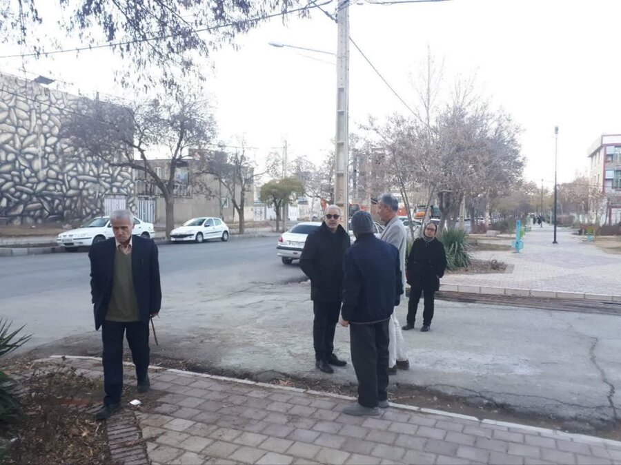بررسی جانمایی پروژه های «شهر دوستدار سالمند» در محله شهرک فرهنگیان همدان