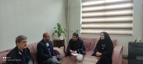 بازدید مسئول بازرسی بهزیستی استان گلستان، به همراه  مدیر بهزیستی شهرستان گرگان ،  از اداره اورژانس اجتماعی و مرکز قرنطینه شهر گرگان