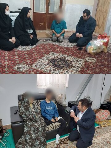 مینودشت | بازدید از منزل مددجویان تحت پوشش بهزیستی شهرستان