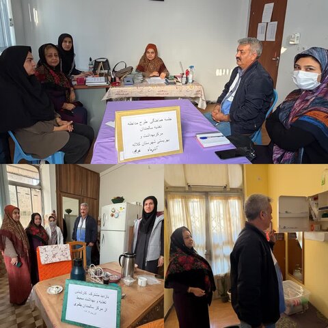 کلاله | نشست مشورتی «بهبود تغذیه سالمندان» در شهرستان