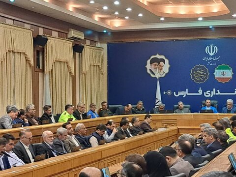 حضور سرپرست بهزیستی فارس در ستاد مدیریت بحران استان