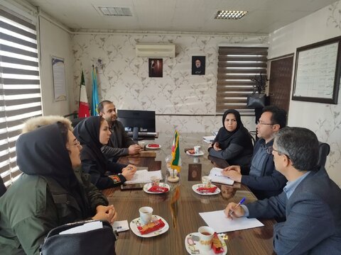 جلسه هم‌افزایی بهزیستی و شبکه بهداشت بهار برگزار شد