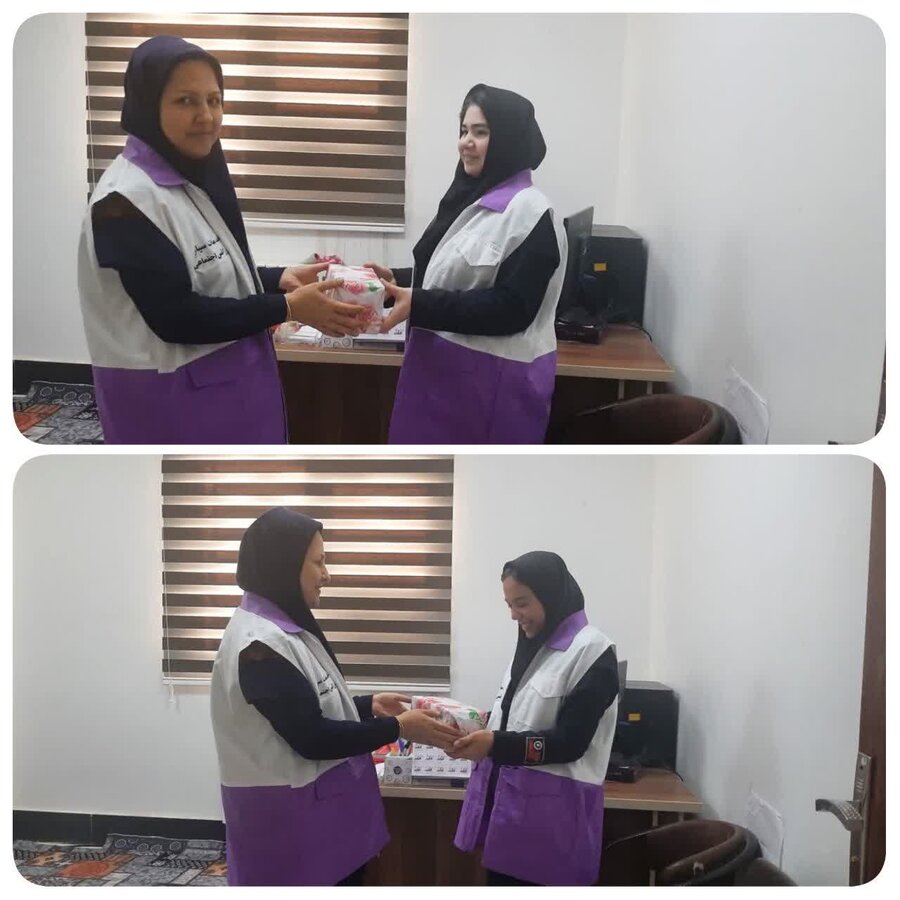 کلاله | تجلیل از بانوان شاغل در مرکز خدمات اورژانس اجتماعی بهزیستی شهرستان