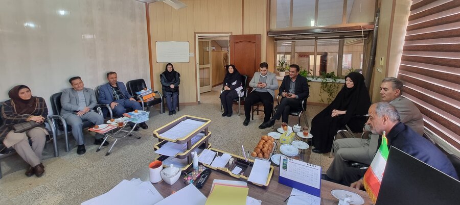 بازدید فرماندار و نماینده مردم سلماس در مجلس شورای اسلامی از اورژانس اجتماعی شهرستان