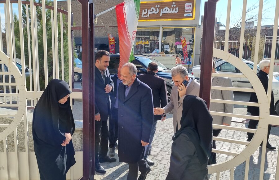 بازدید فرماندار و نماینده مردم سلماس در مجلس شورای اسلامی از اورژانس اجتماعی شهرستان