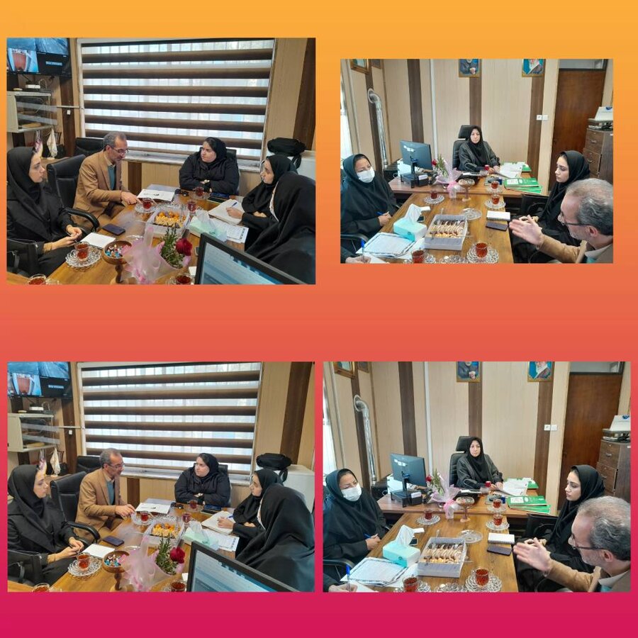 فومن | برگزاری جلسه مشترک اداره بهزیستی و نهضت سوادآموزی با هدف ارائه خدمات آموزشی به مددجویان