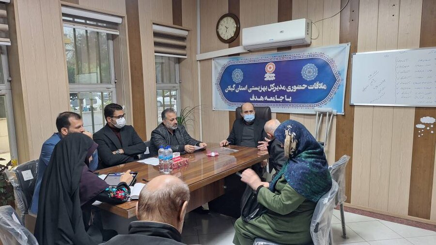 ملاقات عمومی مدیرکل بهزیستی گیلان با مددجویان و توانخواهان