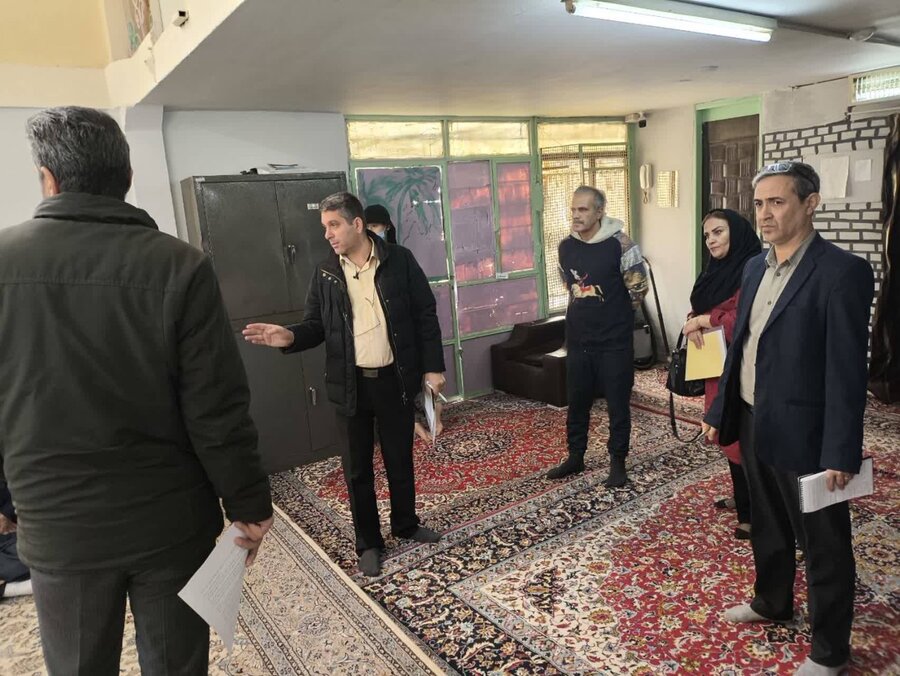 شهریار | بازدید کارشناسان بهزیستی استان تهران از مراکز اقامتی بهبود و بازتوانی اعتیاد