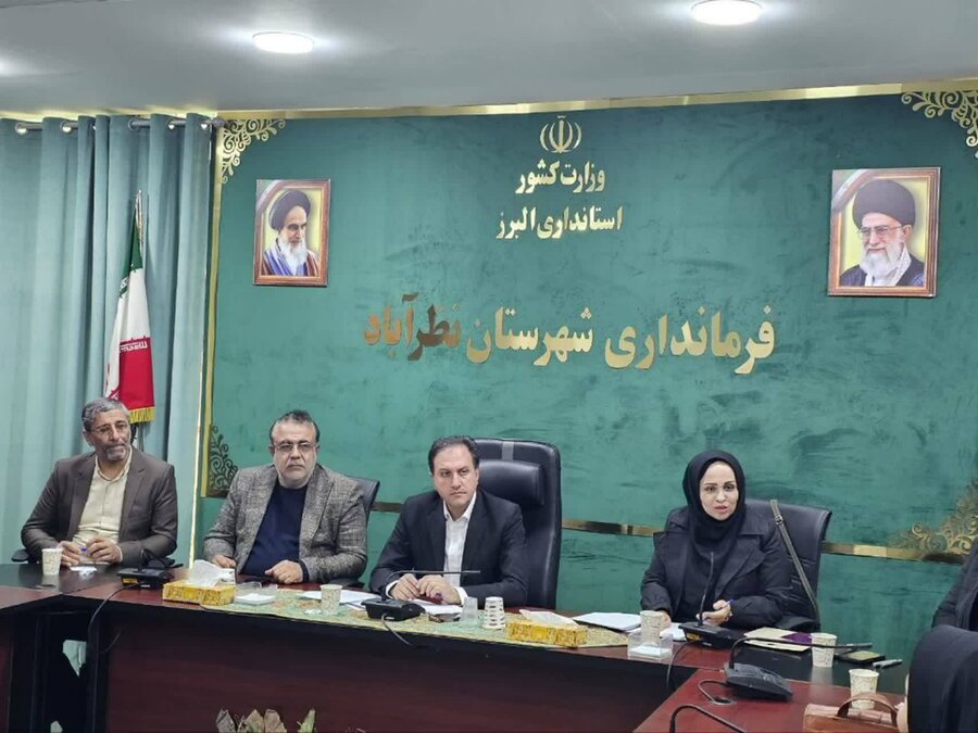 نظرآباد | سومین جلسه فصلی ستاد مناسب‌سازی شهرستان نظرآباد برگزار شد