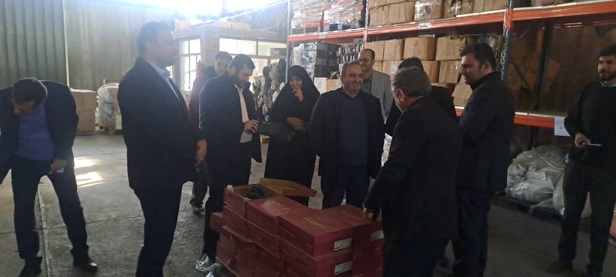 بازدید مدیرکل بهزیستی البرز از انبار اموال تملیکی با هدف ارتقاء خدمات به مددجویان