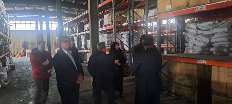 بازدید مدیرکل بهزیستی البرز از انبار اموال تملیکی با هدف ارتقاء خدمات به مددجویان