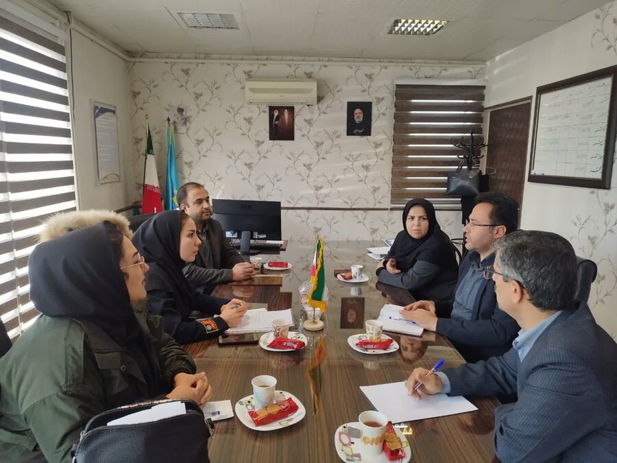جلسه هم‌افزایی بهزیستی و شبکه بهداشت بهار برگزار شد