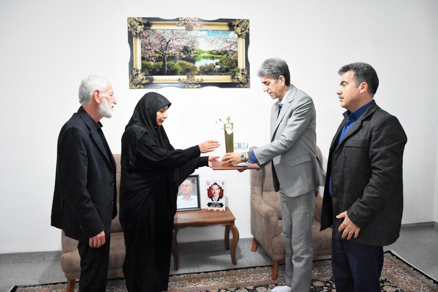 ادامۀ سفر مدیرکل بهزیستی به غرب استان | قصرشیرین