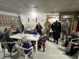 بازدید سرزده سرپرست بهزیستی فارس از سرای سالمندان «یاس‌های سپید»