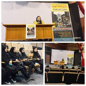 املش | برگزاری دوره آموزشی توجیهی دریافت‌کنندگان تسهیلات خوداشتغالی پرورش دام در املش