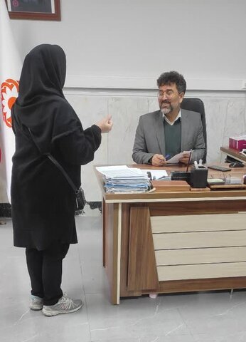 دیدار چهره به چهره رئیس  بهزیستی فردیس با حضور جمعی از توانخواهان و جامعه هدف