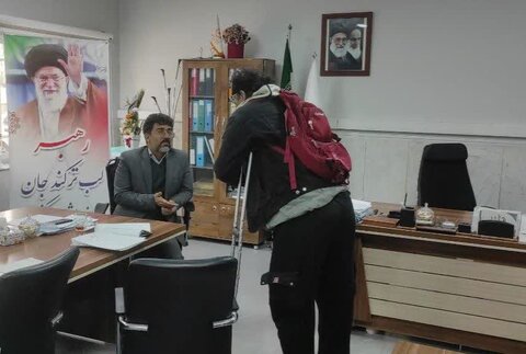 دیدار چهره به چهره رئیس  بهزیستی فردیس با حضور جمعی از توانخواهان و جامعه هدف