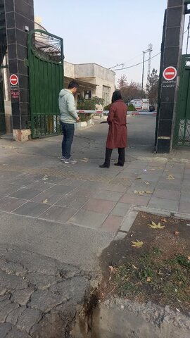 بازدید میدانی از ورودی های ادارات آب ،برق، مخابرات و گاز  توسط تیم تخصصی کمیته فنی مناسب سازی شهرستان ساوجبلاغ