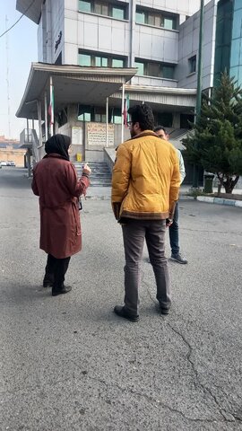 بازدید میدانی از ورودی های ادارات آب ،برق، مخابرات و گاز  توسط تیم تخصصی کمیته فنی مناسب سازی شهرستان ساوجبلاغ