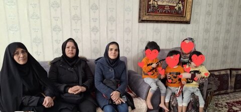 بازدید میدانی کارشناسان استانی از مددجویان در کبودرآهنگ