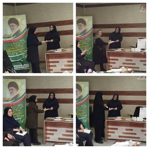 رامیان | مراسم تجلیل از بانوان شاغل در اداره بهزیستی شهرستان رامیان با حضور ریاست اداره بهزیستی شهرستان