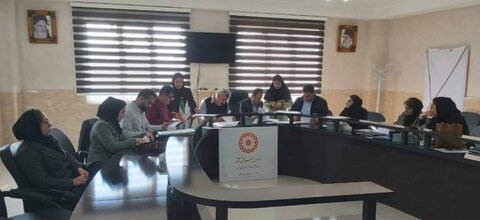 جلسه کمیته اشتغال بهزیستی شهرستان بوکان