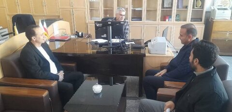 دیدار رئیس اداره بهزیستی با رئیس بانک ملی اشنویه در خصوص تسهیلات اشتغالزایی