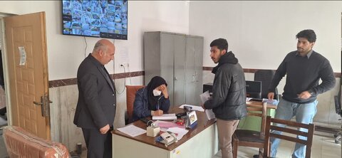 بازدید کارشناس استانی و مدیران از مرکز ماده ۱۶ در کبودراهنگ