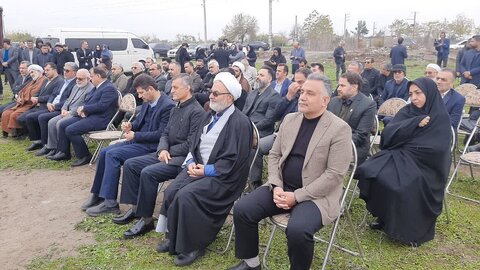 آیین کلنگ‌زنی و آغاز عملیات اجرایی ۳۰۰ واحد مسکونی ویژه مددجویان در گلستان برگزار شد