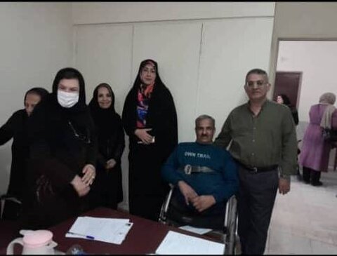 پاکدشت | هم‌افزایی بهزیستی و انجمن برنا در خدمت‌رسانی به افراد ضایعه نخاعی
